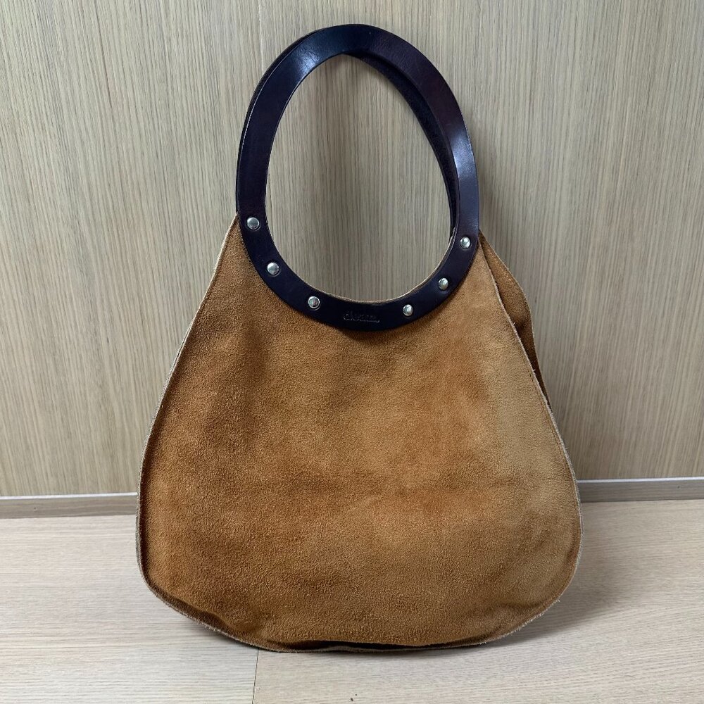 Dean Suede Teardrop Shoulder bag